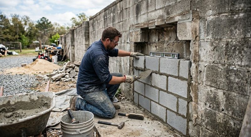 Block Wall Repair in Antelope, CA