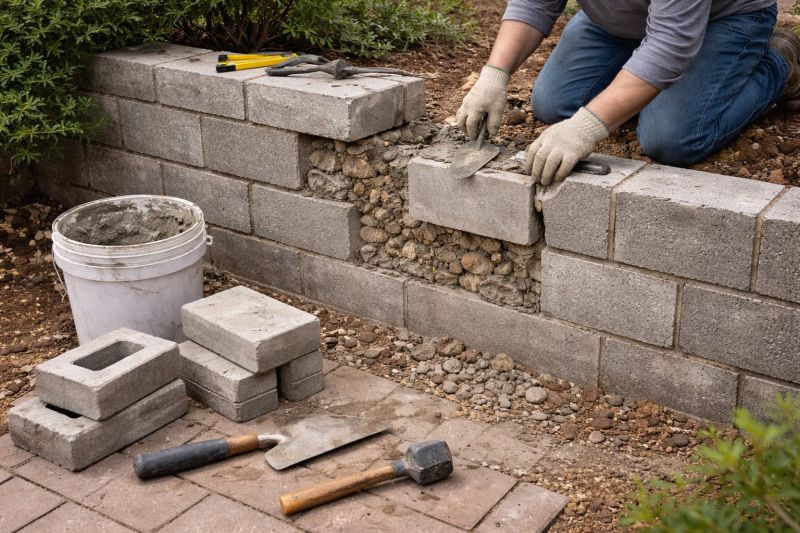 Block Work Repair in Sacramento County, CA