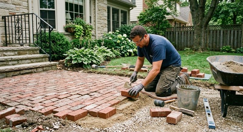Brick Flatwork Repair in Sloughhouse, CA