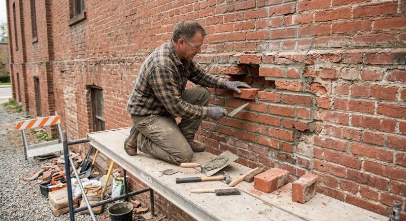 Brick Repair in Wilton, CA