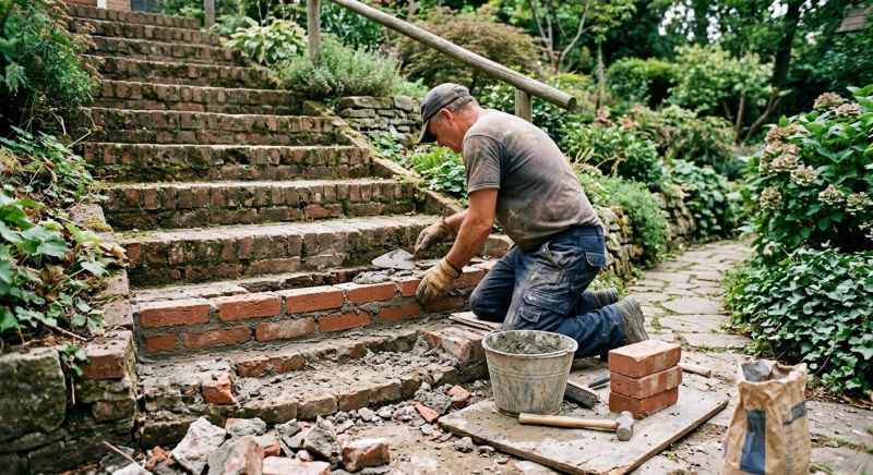Brick Restoration in Woodland, CA