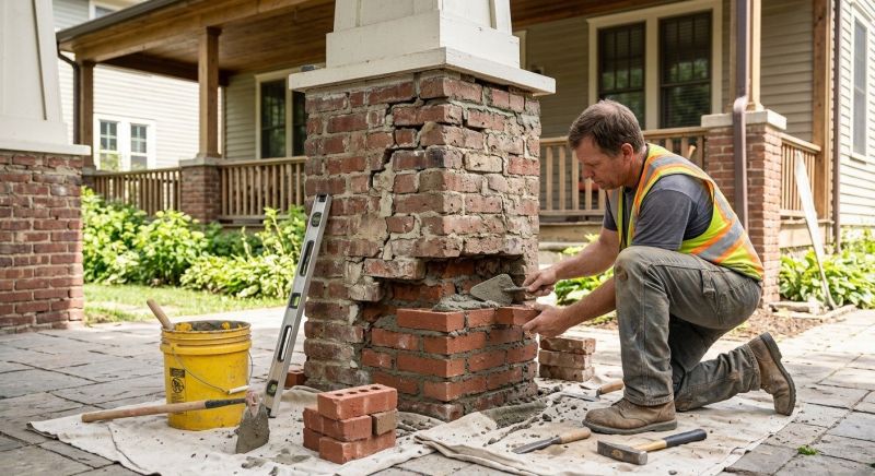 Brick Restoration in Yolo County, CA