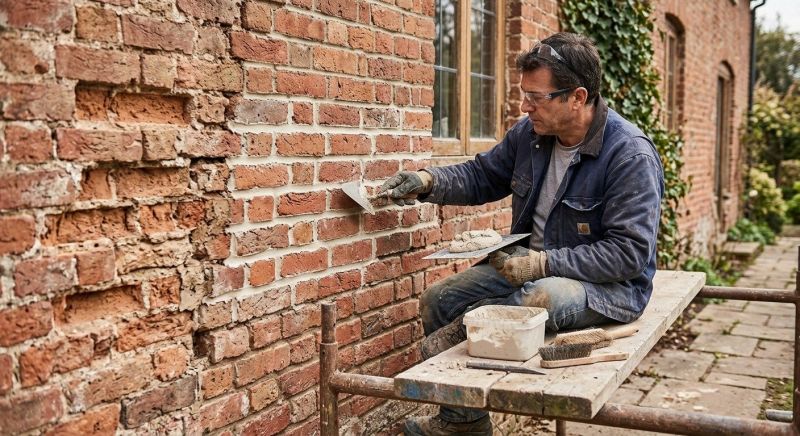 Brick Stairs Repair in Carmichael, CA