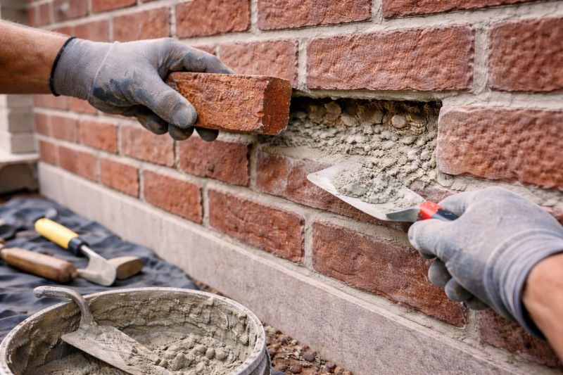 Brick Stairs Repair in Carmichael, CA