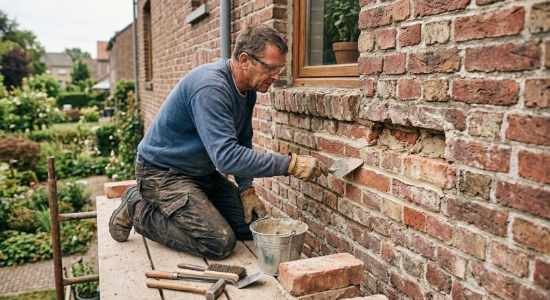 Brick Stairs Repair in Sacramento County, CA