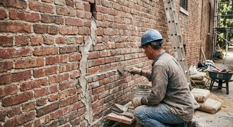 Brick Wall Repair in Antelope, CA