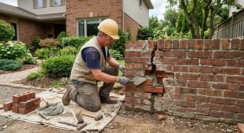 Brick Wall Repair in Antelope, CA