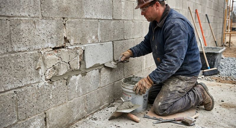 Brick Wall Repair in Dixon, CA