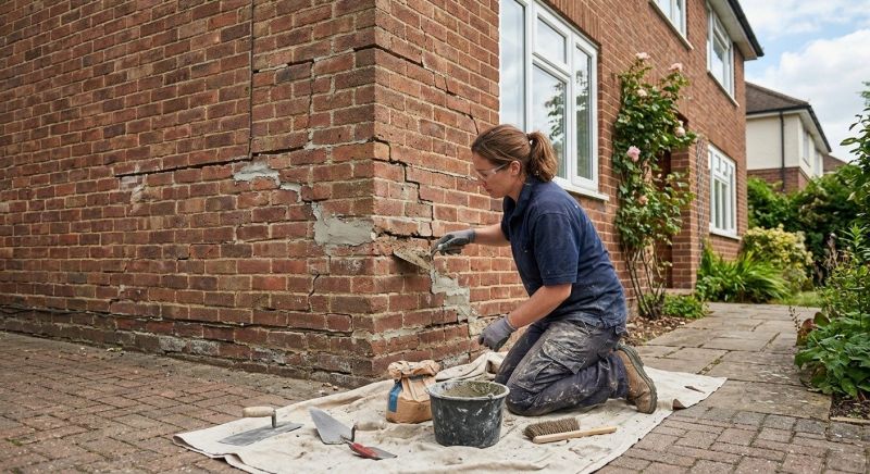 Brick Wall Repair in Fair Oaks, CA