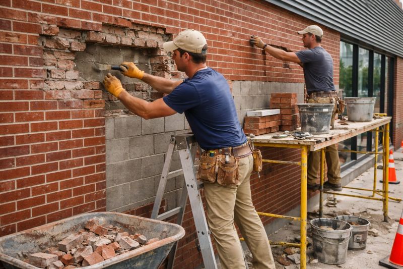 Commercial Masonry Repair in Placer County, CA