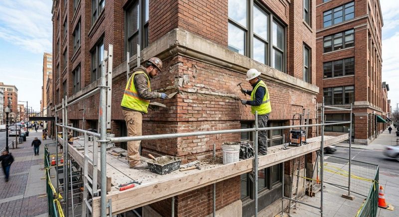 Commercial Masonry Repair in Rancho Cordova, CA