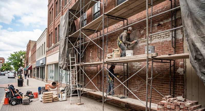 Commercial Masonry Repair in Woodland, CA
