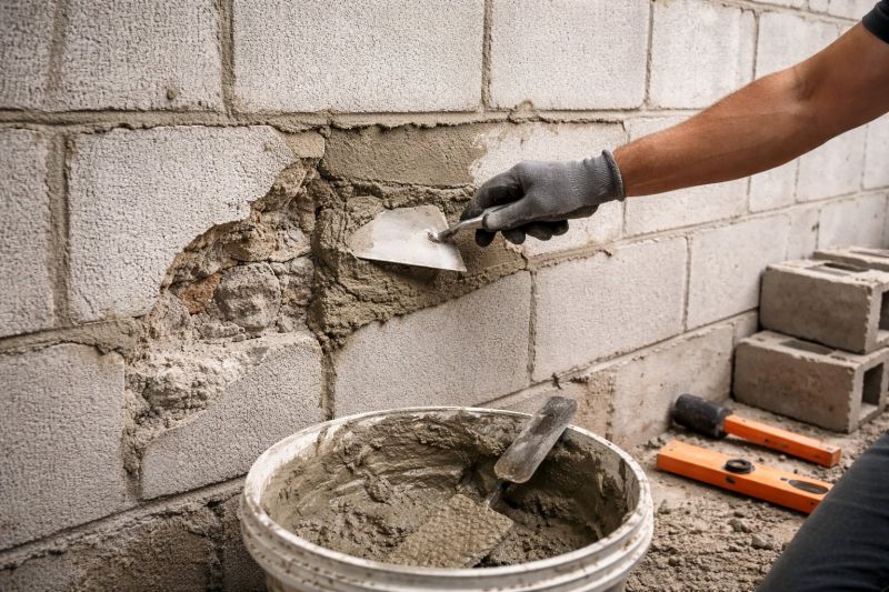 Concrete Block Repair in Davis, CA