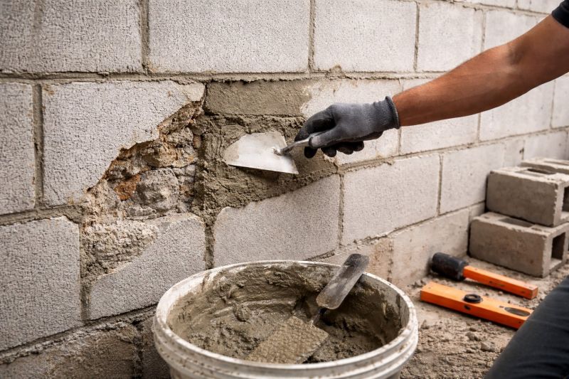 Concrete Block Repair in Placer County, CA