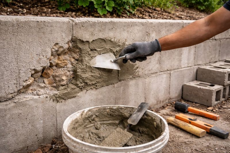 Retaining Wall Repair in Placer County, CA