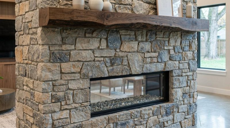 Stone Chimney Installation in North Highlands, CA