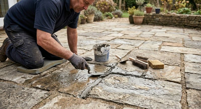Stone Driveway Repair in Sacramento County, CA