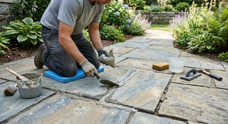 Stone Driveway Repair in Sacramento County, CA