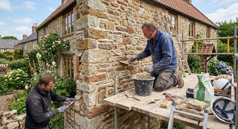 Stone Masonry Repair in Placer County, CA