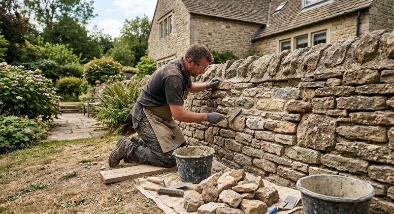 Stone Masonry Repair in Woodland, CA