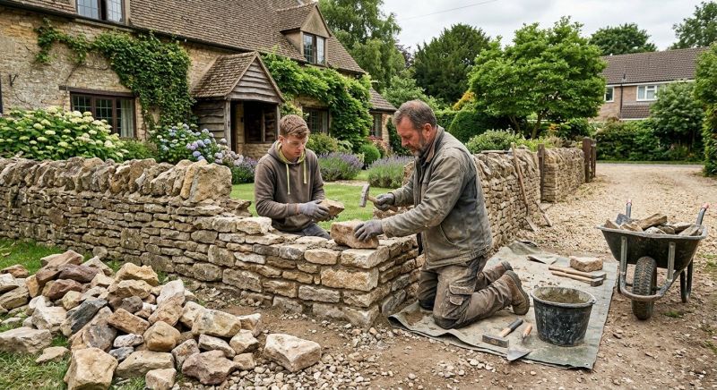 Stone Wall Repair in West Sacramento, CA