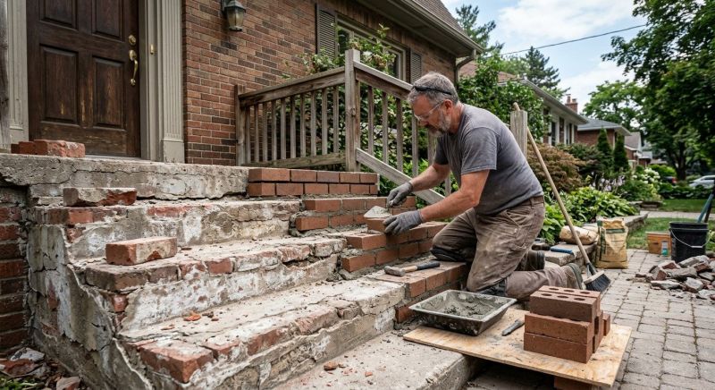Stonework Repair in Rancho Cordova, CA