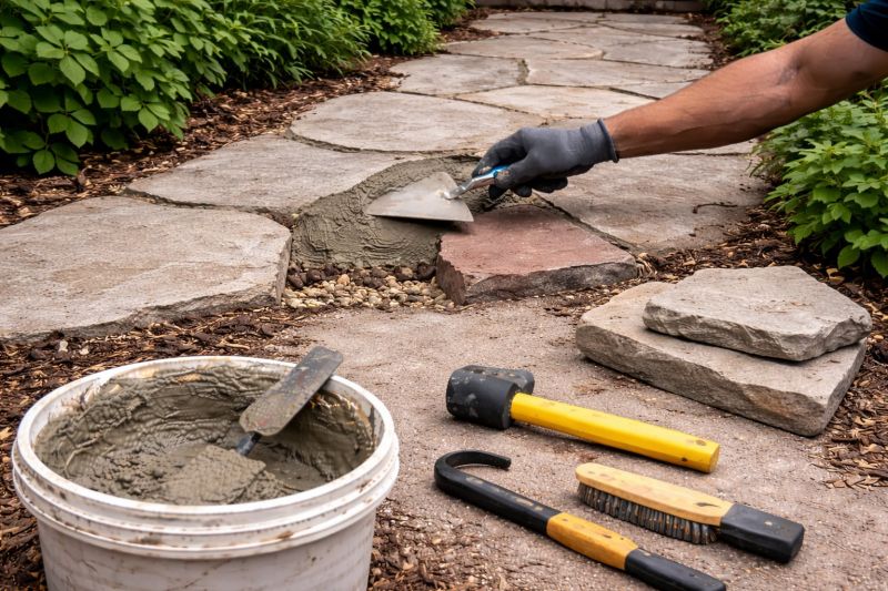 Stonework Repair in Roseville, CA