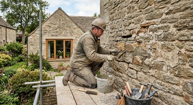 Stonework Repair in Yolo County, CA
